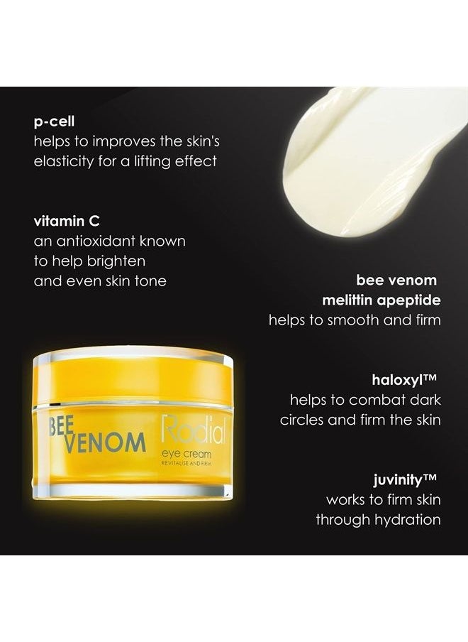 Rodial - Bee Venom Eye Cream 0.2fl.oz - Extreme Performance Under Eye Cream, Bee Venom Formula to Plump and Smooth Fine Lines and Wrinkles, Vitamin C to Correct Sun Damages, P:Cell for Lifting Effect - Image 1