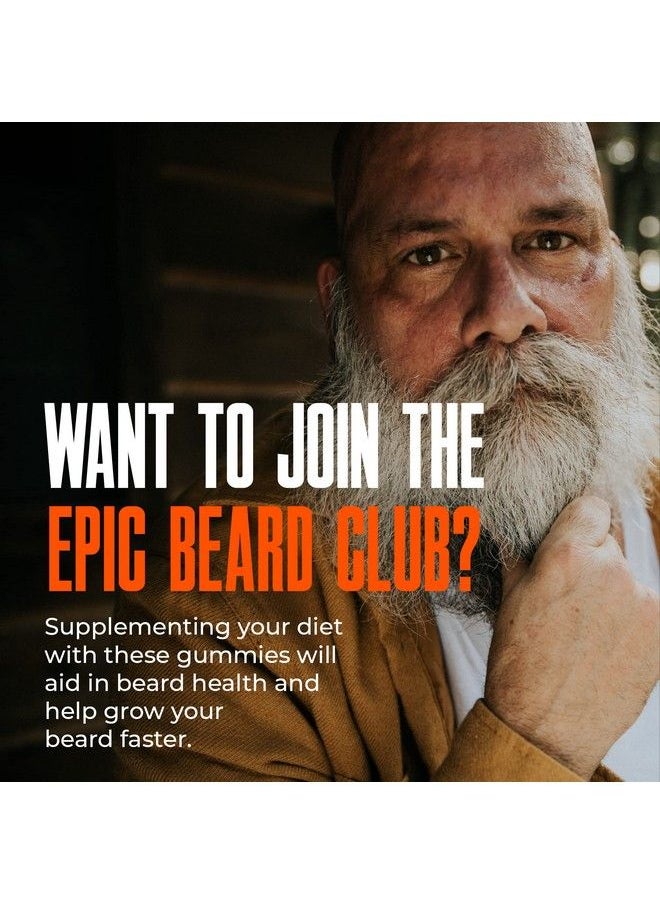 Wild Willies - Beard Growth Gummies Supplement Grow Fuller & Thicker Beard Formulated With Biositol Complex & 19 Hair Grooming Nutrients & Vitamins 60 Gummies Berry Blast Flavor - Image 1