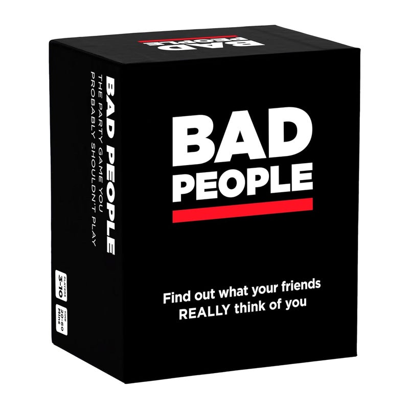 Tickles Bad People Party Family Card Game for Adult (Ages: 17 Years & Up; Players: 3-10) - Image 1