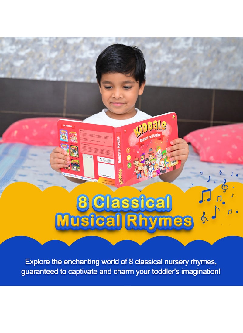 Kiddale Rhymes for Playtime Nursery Rhymes Musical Sound Book for 1+ year old  - Image 4