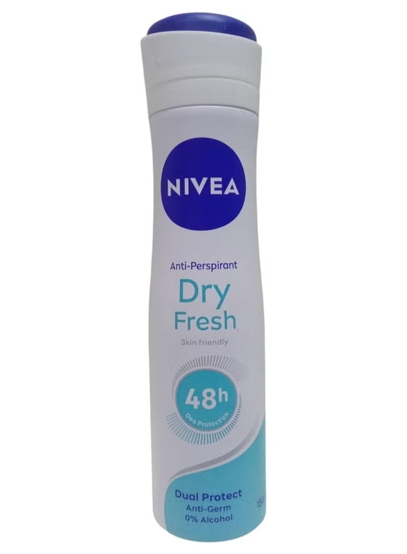Nivea Dry Fresh Spray Deodorant 150ml