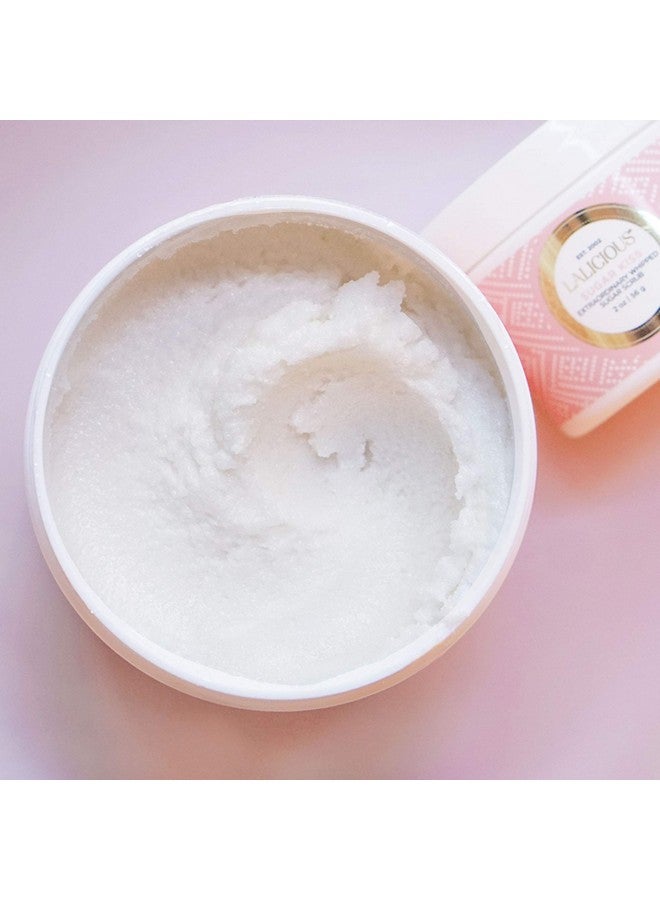LALICIOUS Sugar Kiss Extraordinary Whipped Sugar Scrub - Cane Sugar Body Scrub with Coconut Oil & Honey, No Parabens (16oz) - Image 5