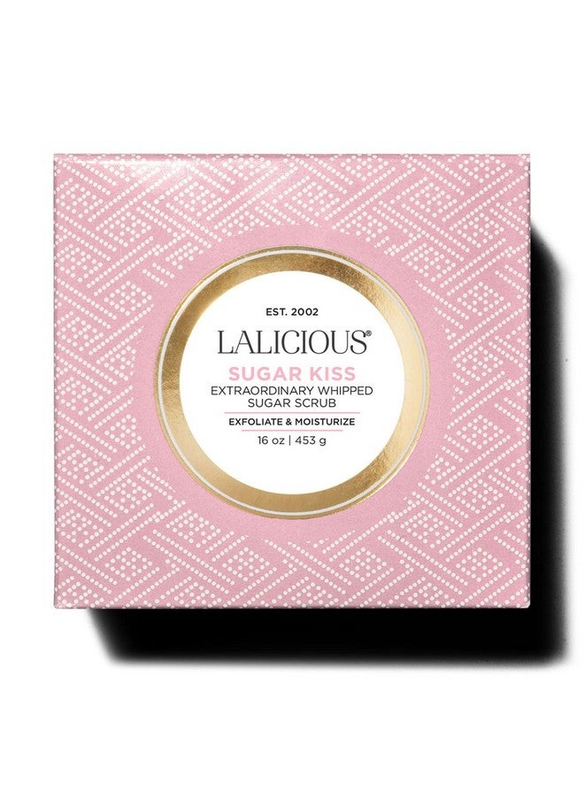 LALICIOUS Sugar Kiss Extraordinary Whipped Sugar Scrub - Cane Sugar Body Scrub with Coconut Oil & Honey, No Parabens (16oz) - Image 2