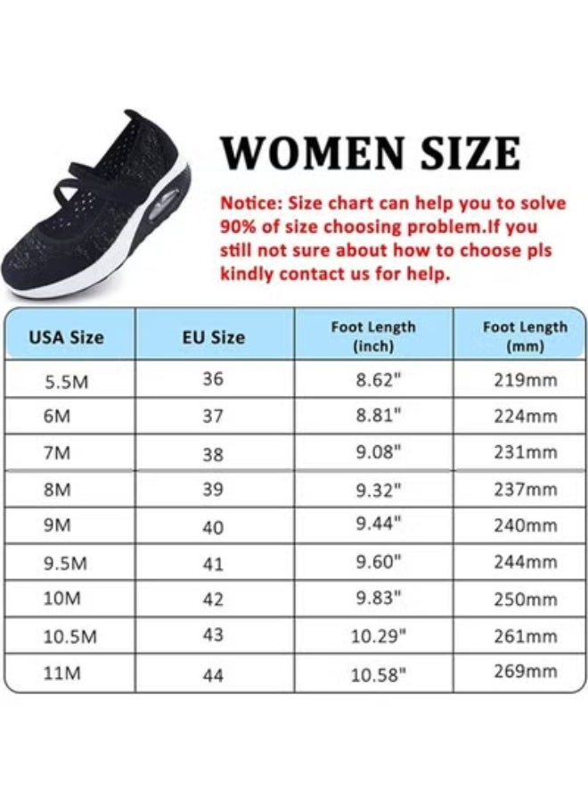 Women's Comfortable Working Nurse Shoes Non-Slip Adjustable Breathable Walking Buffer Fitness Casual Nursing Orthotic Lightweight Shoes Arthritis, Diabetes Heel Pain  - Image 5