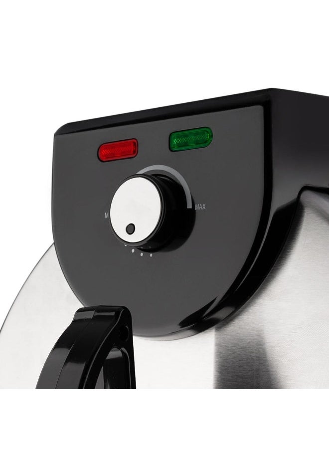 آر إيه أف RAF صانعة الروتي من الفولاذ المقاوم للصدأ بقوة 1800 واط R.509 مع درجة حرارة قابلة للتعديل وألواح غير لاصقة وأضواء مؤشر - Image 2