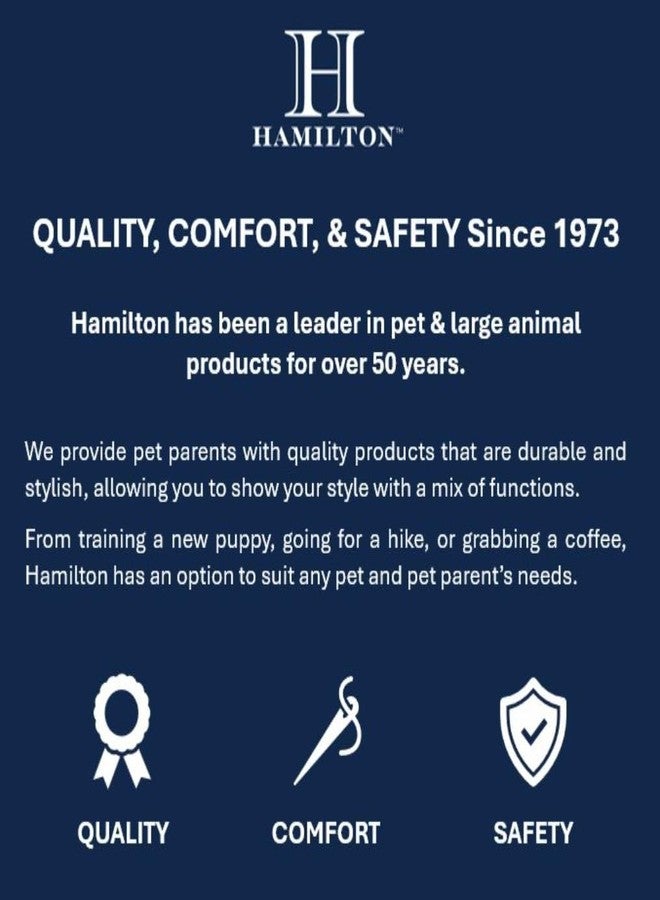 Hamilton Double Thick Nylon Dog Training Lead, 1" Wide by 2' Long with Tangle-Free 360° Swivel Snap, Red - Image 2