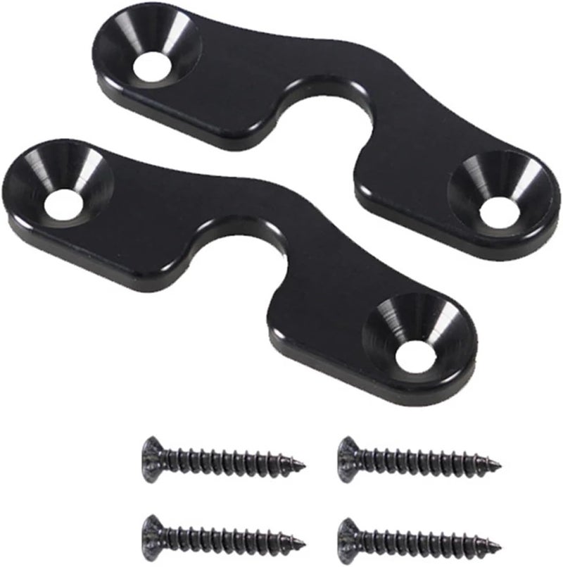 Sun Visor Repair Kit 3 Pcs Sunshade Repair Kit, Metal Sunshade Clamp, Fixed Replacement, Heavy-Duty Sunshade Installation Clamp for Jeep - Image 1
