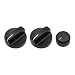 LXROAR01 3PCS AC Heater Control Knobs Compatible with Dodge Chrysler Eagle Blower Fan knob for Ram 1500 2500 3500 for 4882482 4882511 - Image 2