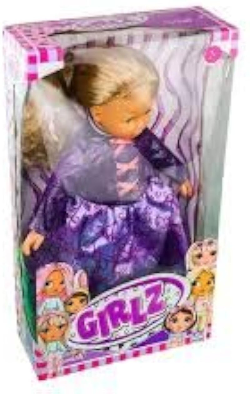 تشارم دمية مولي ديميان 46 سم مع أميرة متنوعة في صندوق مفتوح (ذراعان وساقان متحركتان)