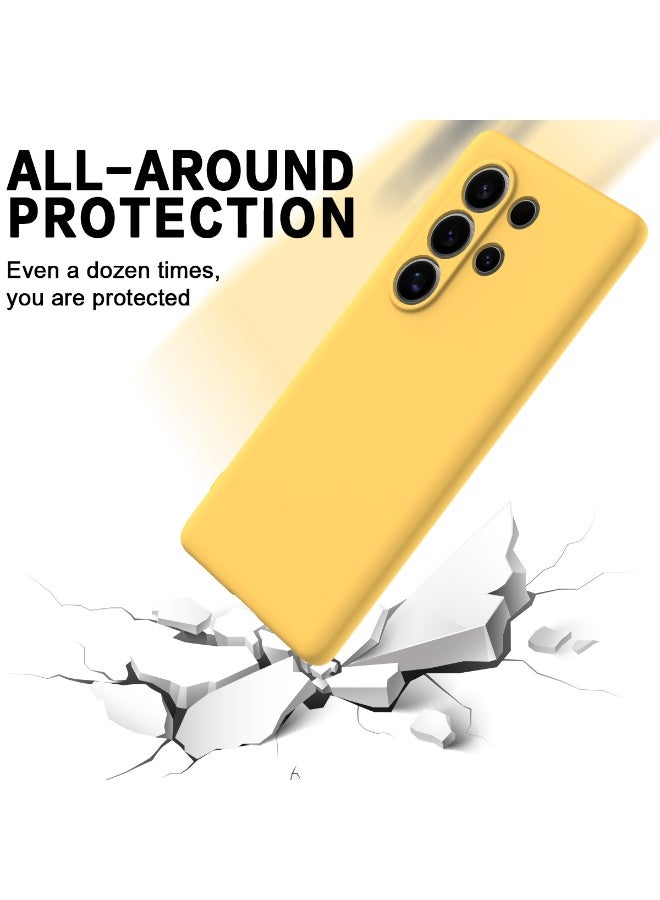 general Case Compatible with itel S25 Ultra Case, Liquid Silicone Soft Rubber Gel TPU Case with Microfiber Lining, Anti-Fingerprint Shockproof Cover with Lanyard Strap - Image 2