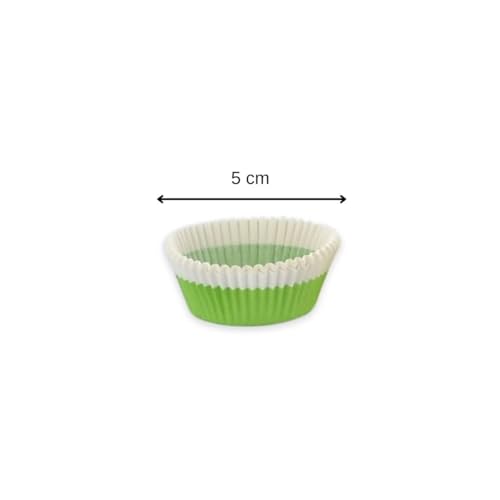 Zenker Food-Grade Non-Stick Muffin Baking Papers | Rust Resistant | Ideal for Baking Muffins, Cookies & Brownies | Hygienic & Easy to Use | Non-Toxic & Eco-Friendly - Pack of 100, Multicolour - Image 3