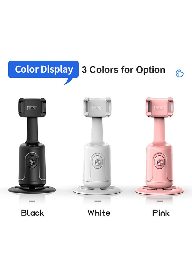 Generic - Smart 360° Auto Face Tracking Gimbal Desktop Selfie Stabilizer Robot Cameraman with Adjustable Lens Stable Base Phone Holder for Smartphone Vlog Live Streaming Video Chat - Image 1