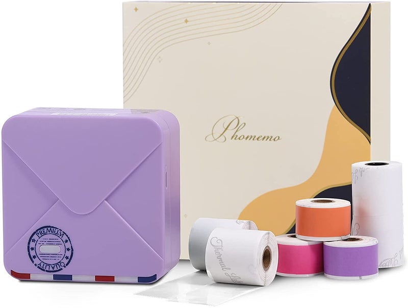 Phomemo M02S Pocket Small Mini Bluetooth Handheld Portable Thermal Label Wrong Problem Printer - Image 1