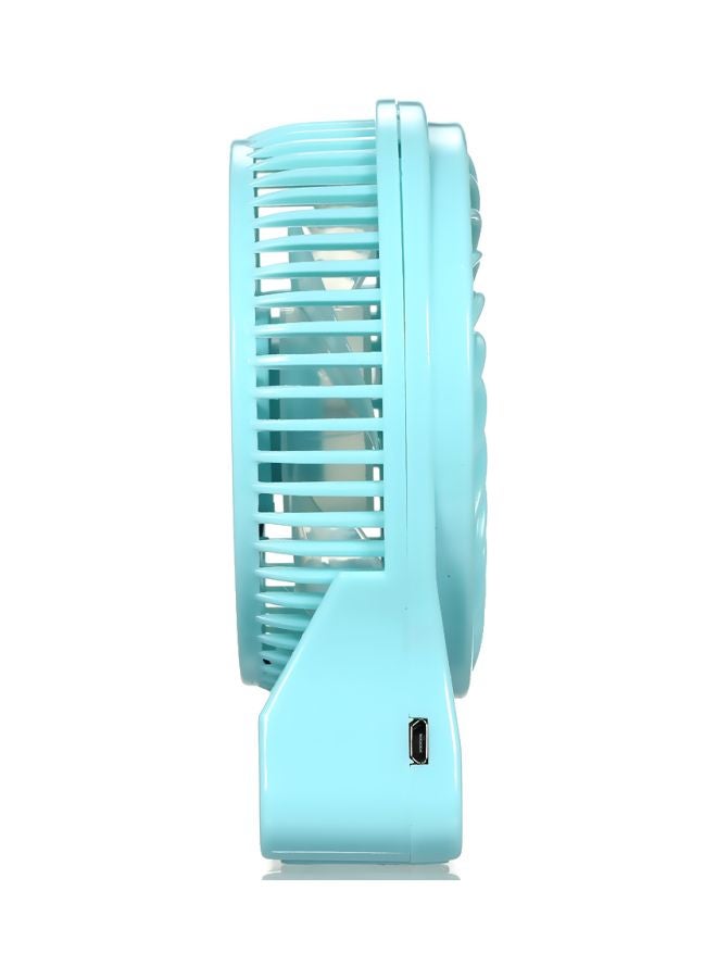 Loquat 3-Gears USB Portable Fan HQD-313 Blue - Image 3