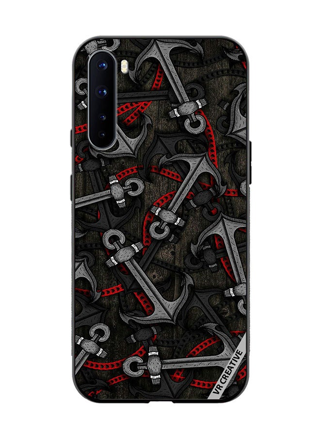 VR CREATIVE Protective Case Cover For OnePlus Nord Anchor Leggings Design Multicolour - Image 1