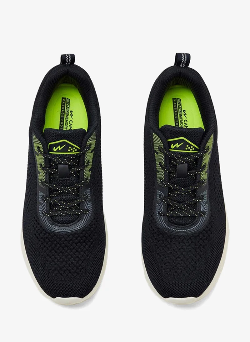 CAMPUS Navy/F.Grn Men’s Navy Sports Shoes – Lace Up Design Shoes with Breathable Fabric and Sturdy Grip Sole for Men | Best Price UAE