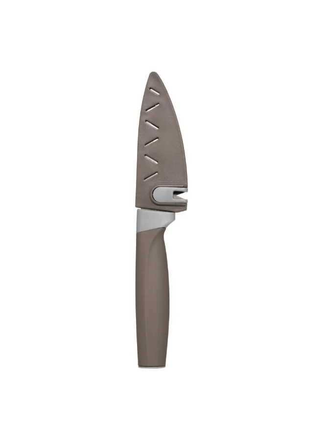 Five Simply Smart High Quality Knife with Dual-Function Sheath Grey and Silver 8.2 cm 190104