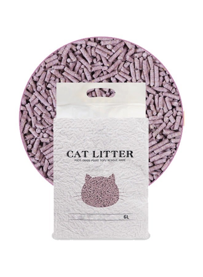 keke Pack of 8 Biodegradable Fast Clumping Cat Litter Lavender - Image 2