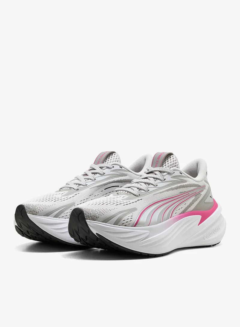 Puma Feather Gray-Gray Echo-Pink Opal-PUMA White Maxima Pro for Women | Best Price UAE