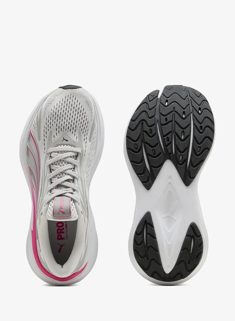 Puma Feather Gray-Gray Echo-Pink Opal-PUMA White Maxima Pro for Women | Best Price UAE