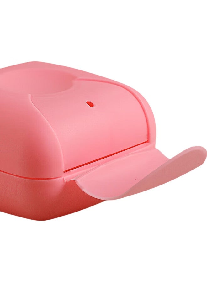 JAJALIN Portable Travel Soap Box With Lid, Sealed Handmade Soap Container, Small Plastic Box, Random Color - Image 2