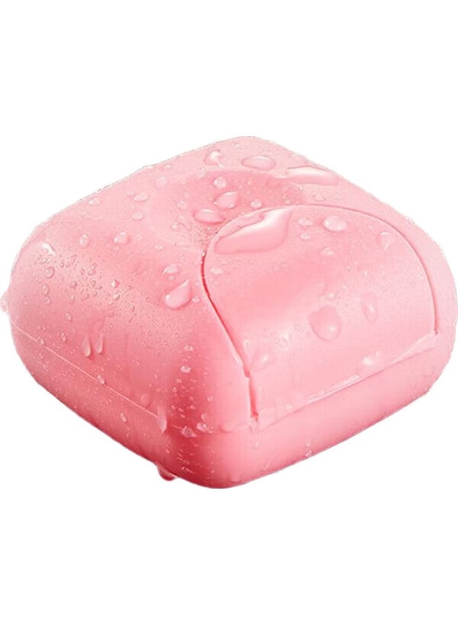 JAJALIN Portable Travel Soap Box With Lid, Sealed Handmade Soap Container, Small Plastic Box, Random Color - Image 3