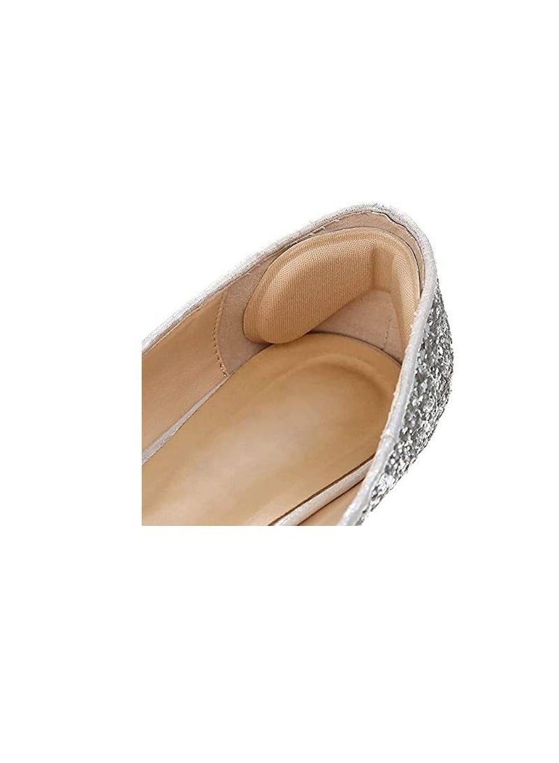 ECVV ECVV 7 Pairs Heel Grips Liner Cushions Inserts for Loose Shoes Self-Adhesive Heel Inserts to Improve Shoe Fit and Comfort for Women & Men Soft Shoe Grips Liners, One Size - Image 5
