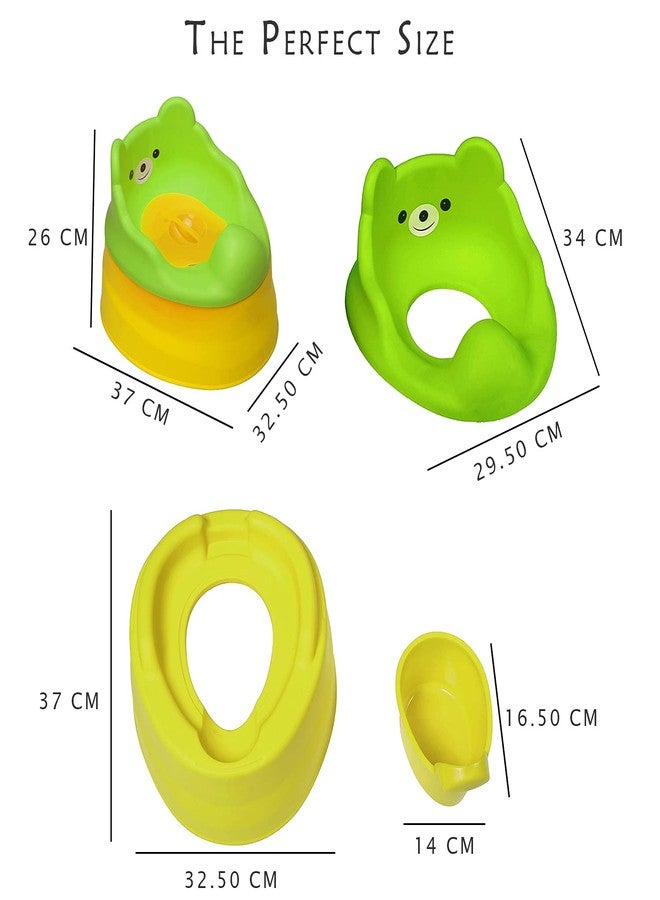 BLEQYS® Teddie Baby Potty Training Seats - Potty Toilet with Removable Tray & Potty Chair Cum Seat Potty Seat for Kids 1-5 Years for Toddler Boys Girls (Allow) - Image 4