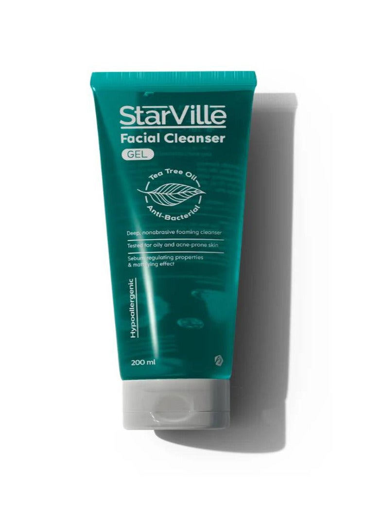 starville منظف وجه ستارفيل للبشرة المعرضة لحب الشباب 200 مل