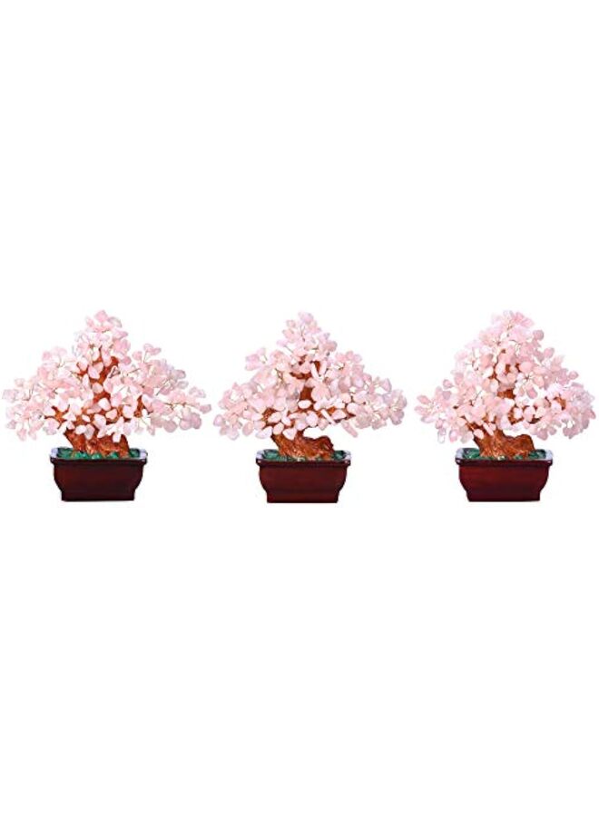 يُسلِّم شجرة المال الكريستالية المصنوعة من الكوارتز الطبيعي، أشجار كريستالية علاجية على طراز البونساي، زينة لجلب الثروة والحظ، ديكور منزلي، هدايا للنساء - Image 2