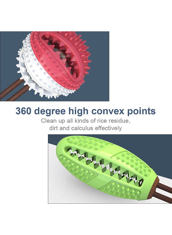 نيبمينينت لعبة شد تفاعلية عبارة عن كرة مربوطة و نهايتها كوب شفط للتثبيت في الأرض أو على الحائط لتنظيف الأسنان أخضر/أسود 16x12x12سم - Image 3