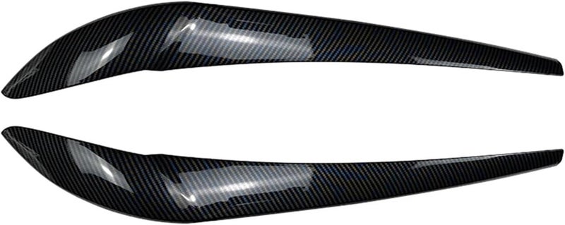 QASULER Car Front Headlight Eyebrow Eyelid Cover Trim - Image 3