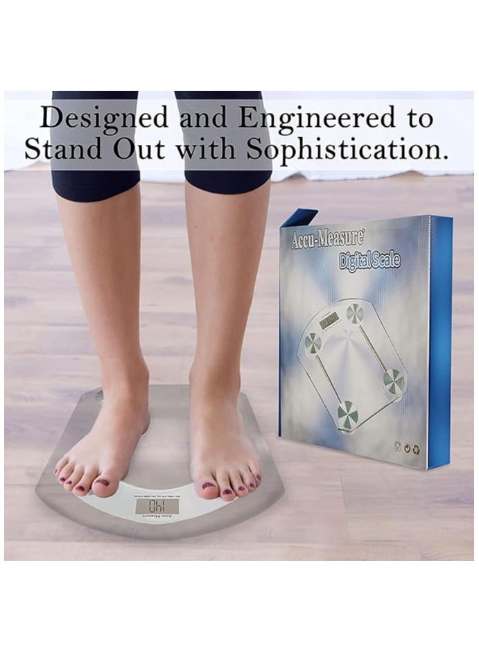 Festive Gallery Digital Thick Glass Weighing Scale/Weight Measurement Machine for Humans - Image 2