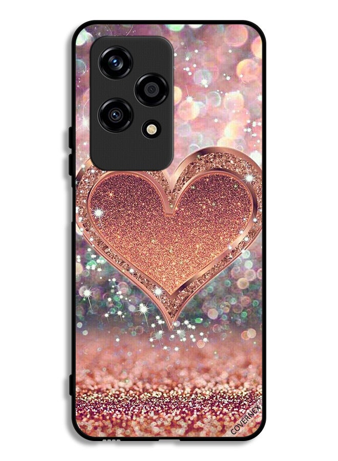 Covernex Honor 200 Lite 5G Protective Case Cover Glitter Heart - Image 1