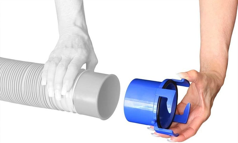 Prest-O-Fit Universal Sewer Hose Adapter - Blue - Image 3