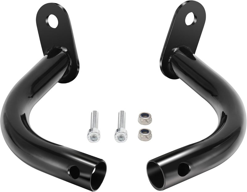 MoKitDora Harley Saddlebag Guards Eliminator Brackets for 1997-2008 Touring Electra Glide, 1993-2013 Road King, 1998-2003 Road Glide - Black - Image 1