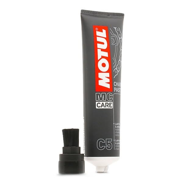 Motul C5 Chain Paste Motorcycle Chain Grease with Brush Applicator, 150 ml Tube (106513) - Image 5