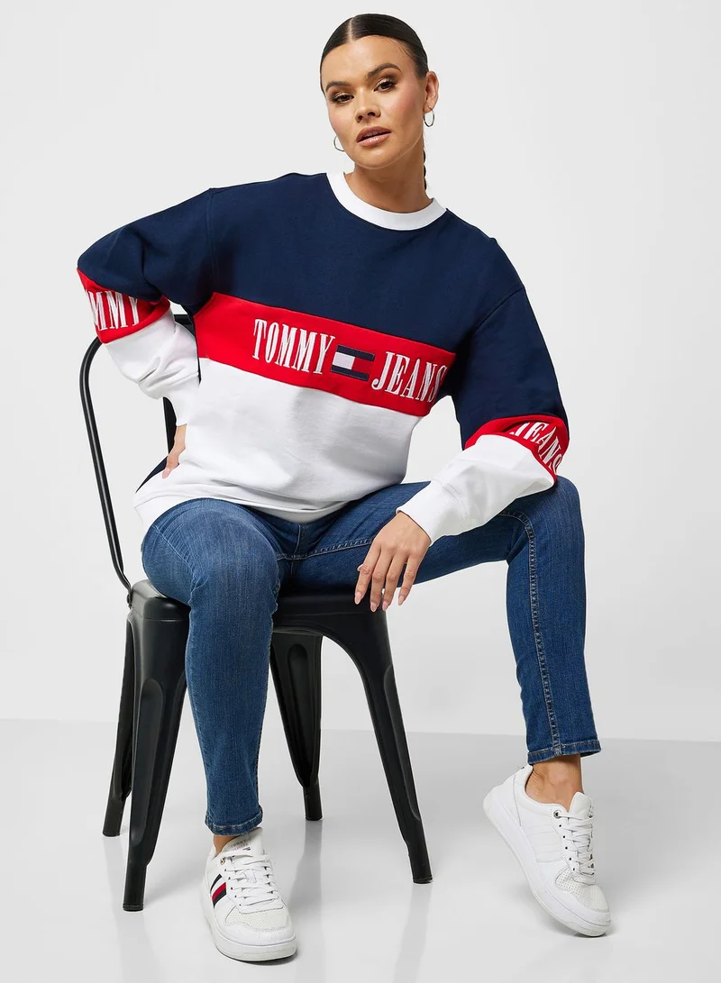 TOMMY JEANS Crew Neck Sweatshirt