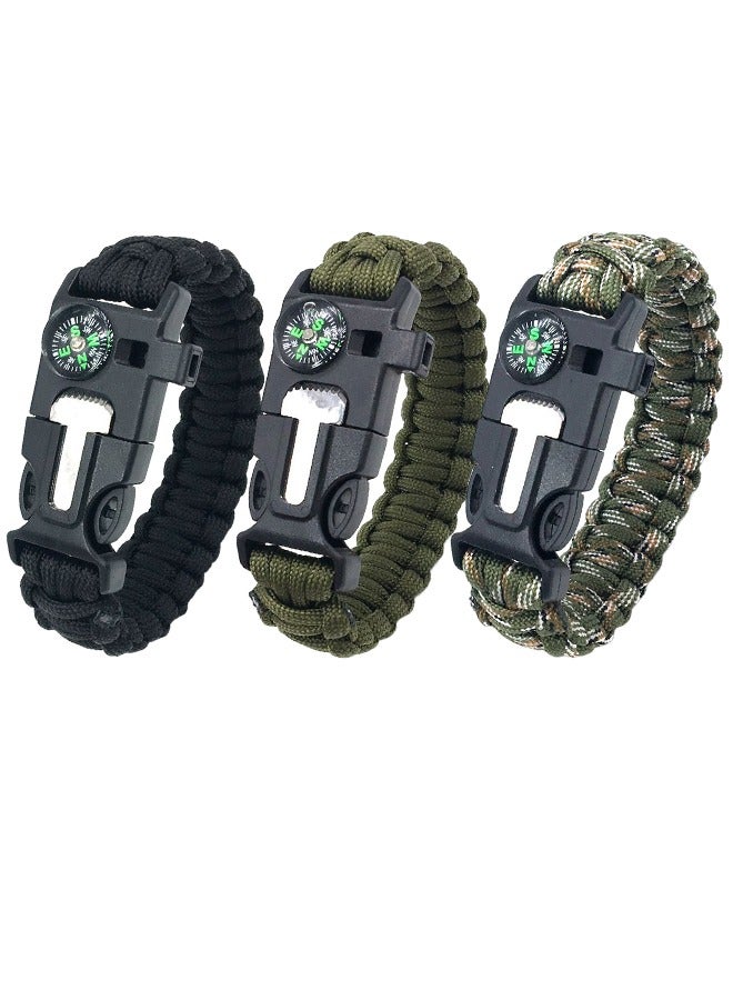 3 Piece Paracord Survival Kit - Image 1