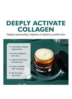 Vibrant Glamour Retinal Anti-Aging Set, Retinol Anti-Aging Cream, Retinol Anti-Aging Facial Serum, Retinol Anti-Wrinkle Toner (3-piece set)  - Image 2