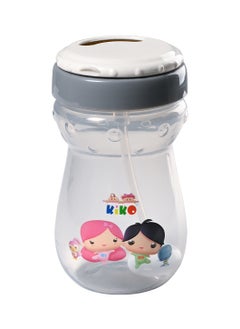 Kiko Cup With Straw Lid (6M+)-Gray  - Image 1