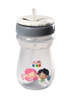 Kiko Cup With Straw Lid (6M+)-Gray  - Image 2