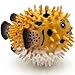 Gemini&Genius GeminiGenius Realistic Pufferfish Action Figure Blowfish Educational Gift DIY Craft Decor Swimming Bath Toy - Image 2
