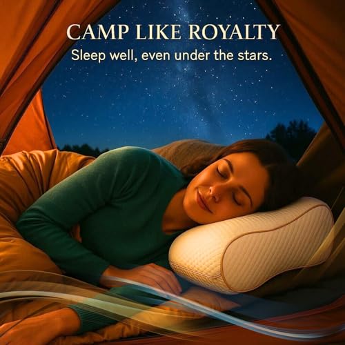 Royal Therapy Travel Memory Foam Cervical Pillow – Contour Pillow for Neck and Shoulder Pain - Image 5