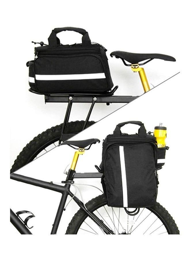 Generic Bicycle Rear Seat Bag With Rain Cover,Bike Trunk Bag, Waterproof Luggage Bicycle Rack Rear Carrier Bag with Rain Cover, Bike Rear Seat Bag for Cycling, Traveling, Commuting, Camping and Outdoor  - Image 4