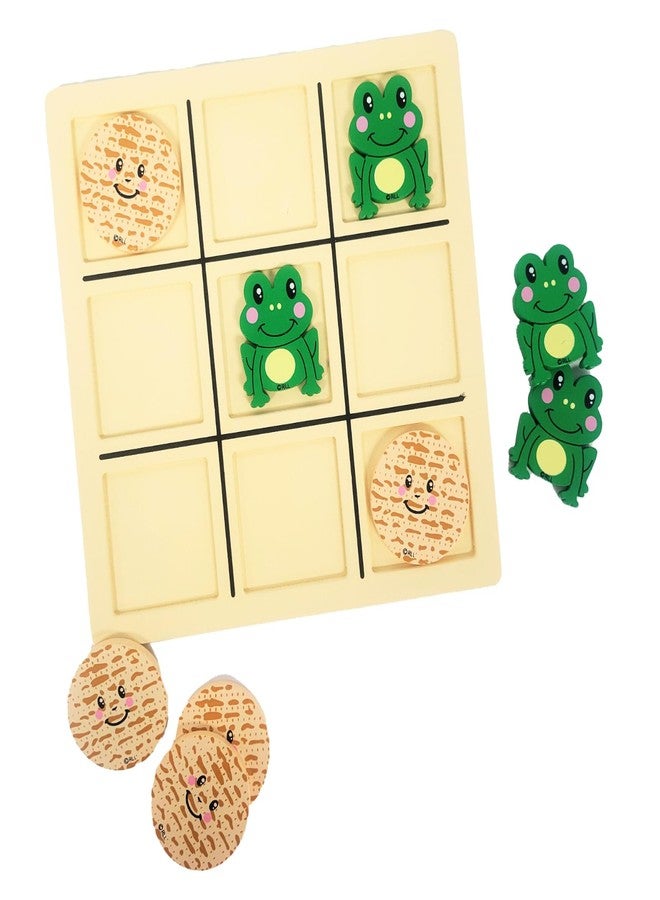 Rite Lite Passover Tic Tac Toad Game | Pesach Seder Tic Tac Toe Educational Plagues Frogs For Kids Game Night Jewish Holiday Party Hours of Fun! - Image 4