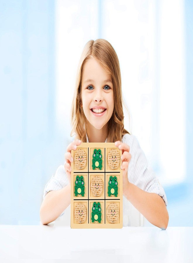 Rite Lite Passover Tic Tac Toad Game | Pesach Seder Tic Tac Toe Educational Plagues Frogs For Kids Game Night Jewish Holiday Party Hours of Fun! - Image 2