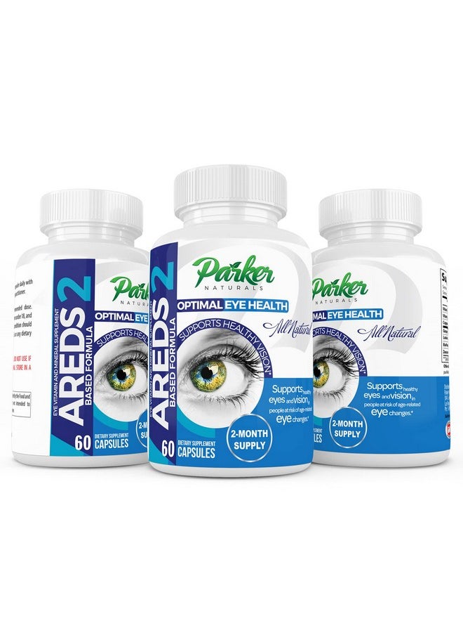 Parker Naturals - Optimal Eye Health Eye Vitamin And Mineral Supplement Packed With Vitamins C & E Grape Seed Extract Bioperine Lutein Zeaxanthin. 60 Day Supply - Image 1