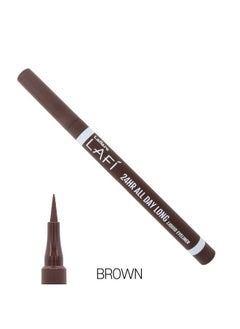 LAFI Liquid Eyeliner Super Long Felt Tip LongLasting Makeup Waterproof & Smudgeproof All Day Long Eye Liner (Brown) - pzsku/Z867788EB0216B0B6B314Z/45/_/1678702301/105b6711-570c-4e46-ad35-a3773b54df0a