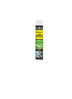 Asmaco Asmaco Line Marking Acrylic Spray Paint for Road Marking, Tennis Courts, Golf Courses Sports Pitches, Football Ground & Parking Areas - 750 Ml  - Image 1